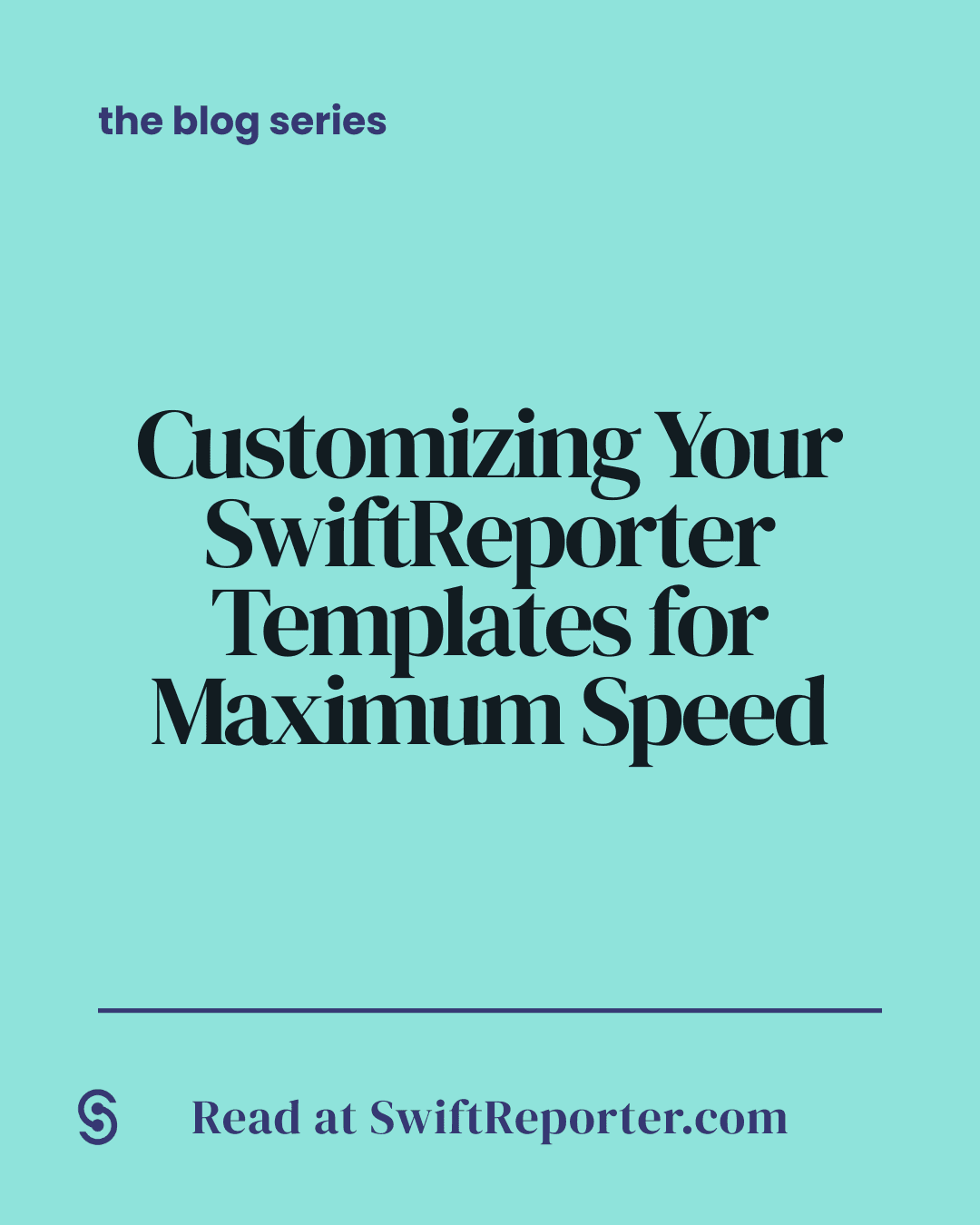 Customizing your SwiftReporter templates for maximum home inspection reporting speed.