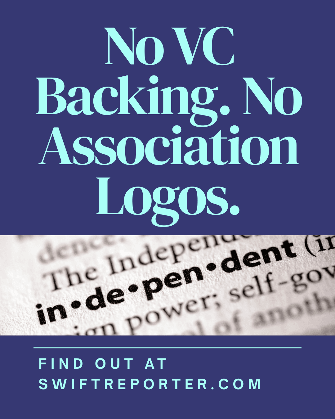 No VCs. No Associations. No Masters. (Why We Refuse to Sell Out)