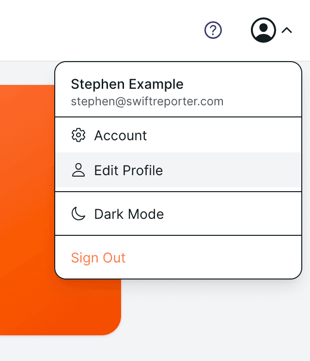 SwiftReporter profile